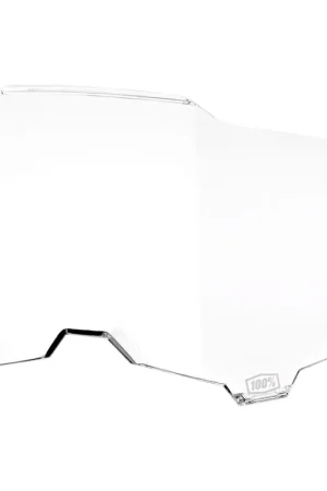 Laatste Kans 100% Clear Lens Clear voor 100% Armega crossbril tear off