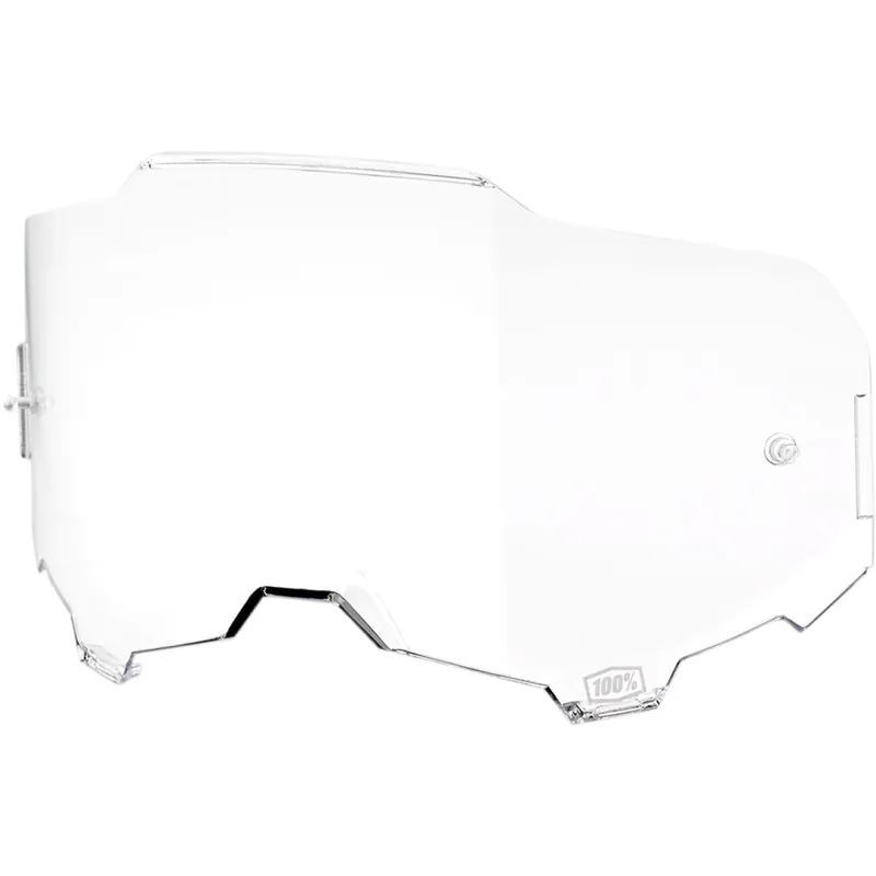 Laatste Kans 100% Clear Lens Clear voor 100% Armega crossbril tear off