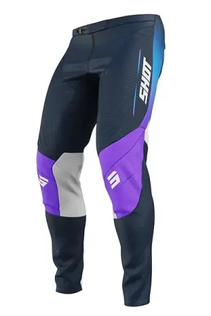 Fabrieksprijs Shot MX Cross Broek Kinderen Contact Apex Blauw 2026 Collectie