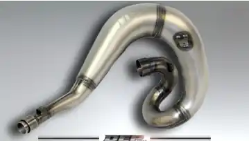 Goedkoop DEP uitlaatbocht Honda CR 250R 1989-1991 Nickel Finish MX