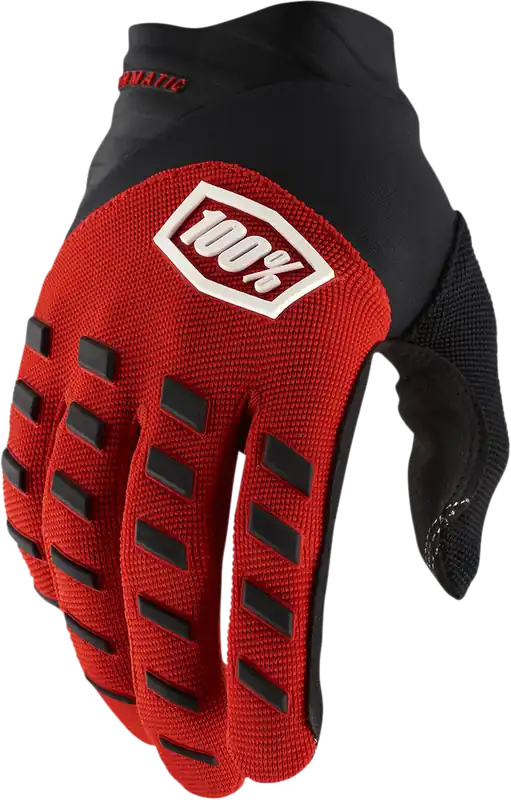 100% handschoenen Airmatic Rood / Zwart Maat Jeugd L Nu Kopen