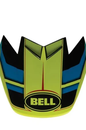 Lage Prijs BELL Moto9/ Moto 9 flex helmklep Factory blue/yellow