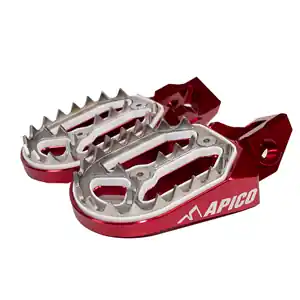 Apico Pro-Bite voetsteunen Rood KTM SX 85 18- & SX/SX-F 16- & EXC/EXC-F 17- & Gas Gas MC/MC-F/EC/EC-F 2021- Bestel Nu