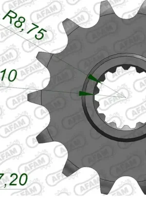Aanbieding AFAM voortandwiel 14 tands #420 Yamaha YZ 65 2018-