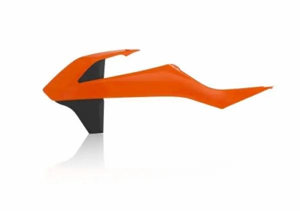 Aanbieding Acerbis radiator kappen Zwart / Oranje / OEM 2018 KTM SX 85 2018- & Gas Gas MC 85 2021