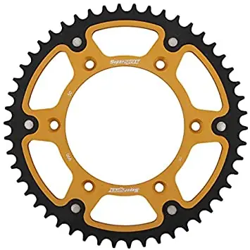 Supersprox achtertandwiel 48 tands staal/aluminium met goude binnenring KTM SX/SX-F/EXC/EXC-F 90- & Husqvarna TC/FC/FE/TE 125/150/250/350/450/501 14- Populair
