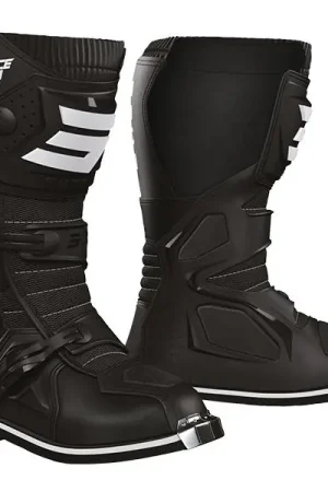 Gratis Retour Shot Race Kinder MX Laarzen Zwart