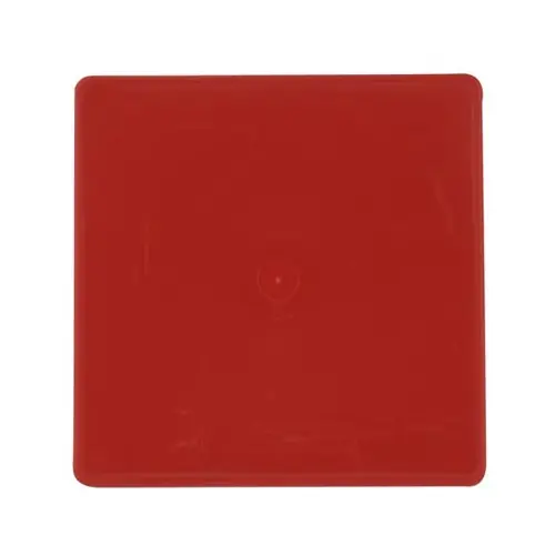 Snelle Levering Nummerbord rood