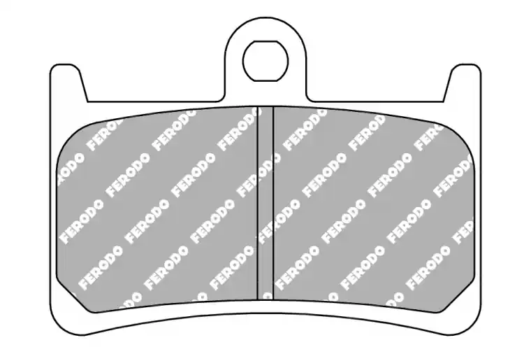 Veilige Betaling FDB605EF BRAKE PADS ORGANIC