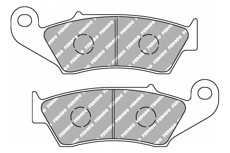 Weekendaanbieding FDB892ZR BRAKE PAD SINTER