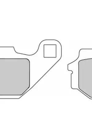 Voordeelprijs FDB314EF BRAKE PADS ORGANIC