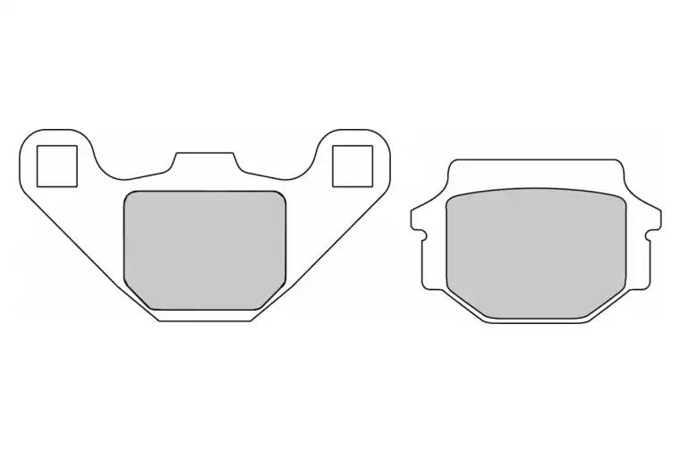Voordeelprijs FDB314EF BRAKE PADS ORGANIC