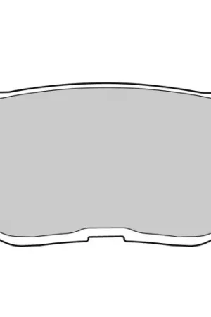 Veilige Betaling FDB2126EF BRAKE PADS ORGANIC