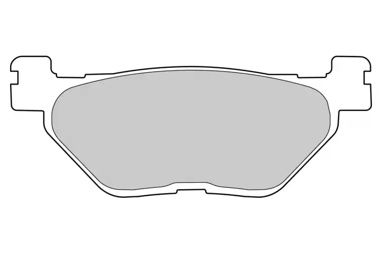 Veilige Betaling FDB2126EF BRAKE PADS ORGANIC