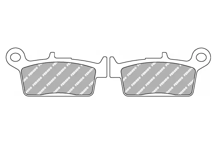 Op = Op FDB672EF BRAKE PADS ORGANIC