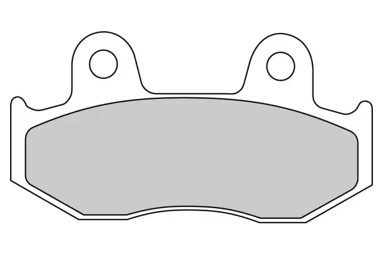 Alleen Vandaag FDB2086EF BRAKE PADS ORGANIC