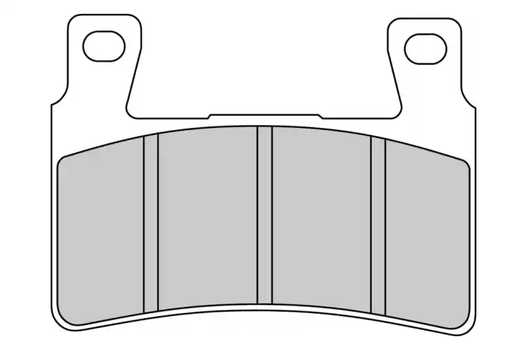 Beperkt Aanbod FDB2079EF BRAKE PADS ORGANIC