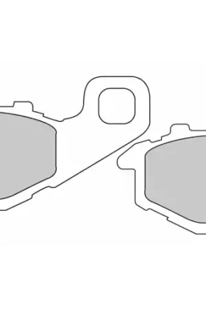 Alleen Vandaag FDB2012EF BRAKE PADS ORGANIC