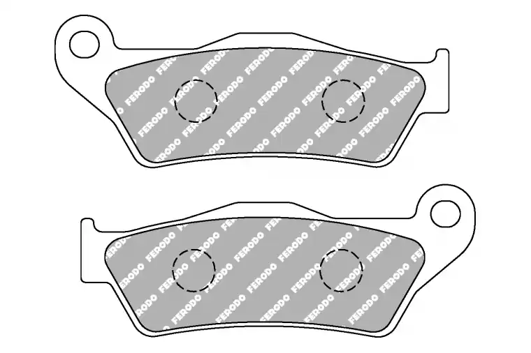 Alleen Vandaag FDB2018P BRAKE PADS ORGANIC