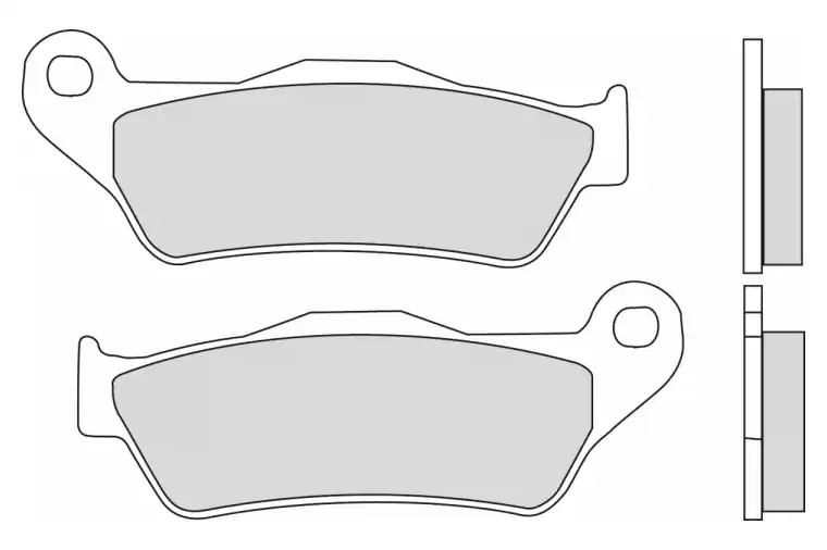 Voordeelprijs FDB2039P BRAKE PADS ORGANIC
