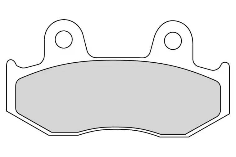 Alleen Vandaag FDB2086P BRAKE PADS ORGANIC