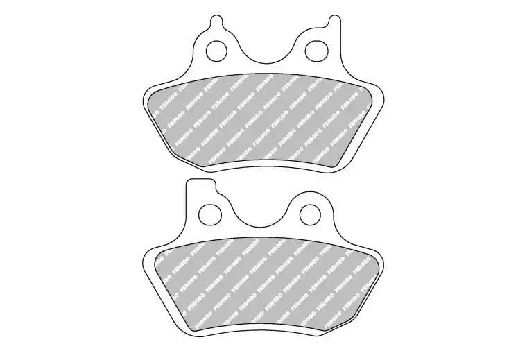 Actieprijs FDB2097P BRAKE PADS ORGANIC