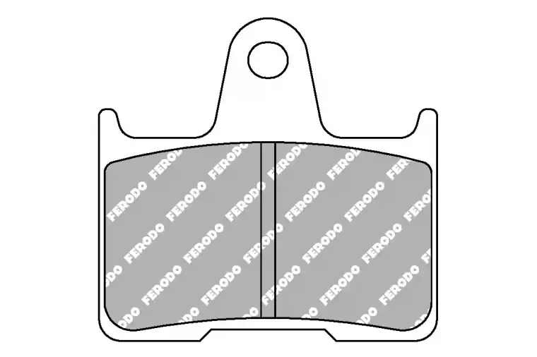 Alleen Vandaag FDB2111P BRAKE PADS ORGANIC