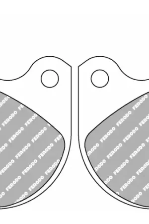 Superprijs FDB334P BRAKE PADS ORGANIC