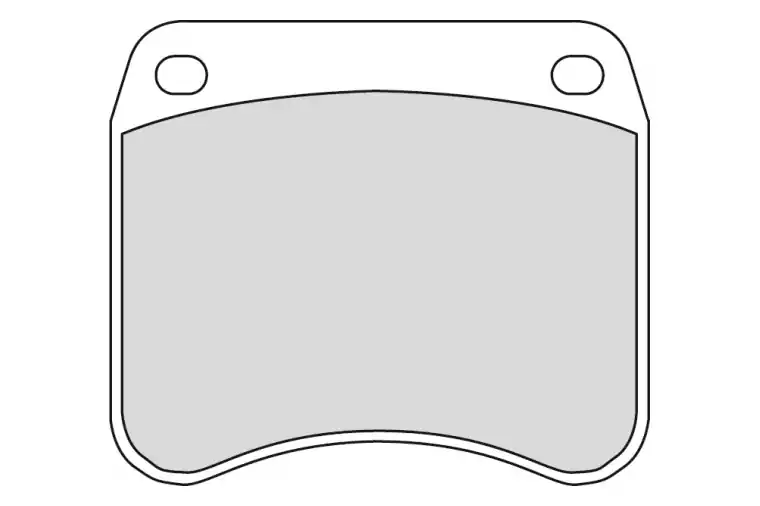 Alleen Vandaag FDB342P BRAKE PADS ORGANIC