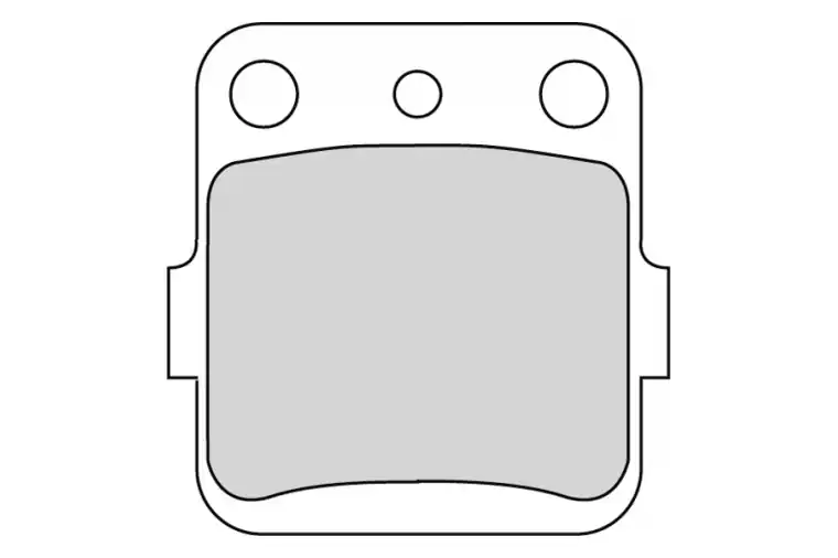 Voordeelprijs FDB381P BRAKE PADS ORGANIC
