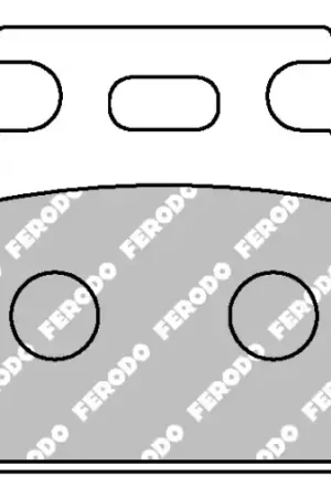 Beperkte Voorraad FDB659P BRAKE PADS ORGANIC