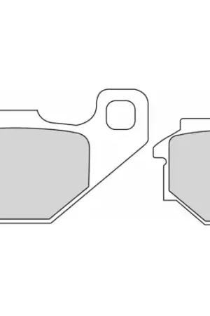 Beperkte Voorraad FDB828P BRAKE PADS ORGANIC
