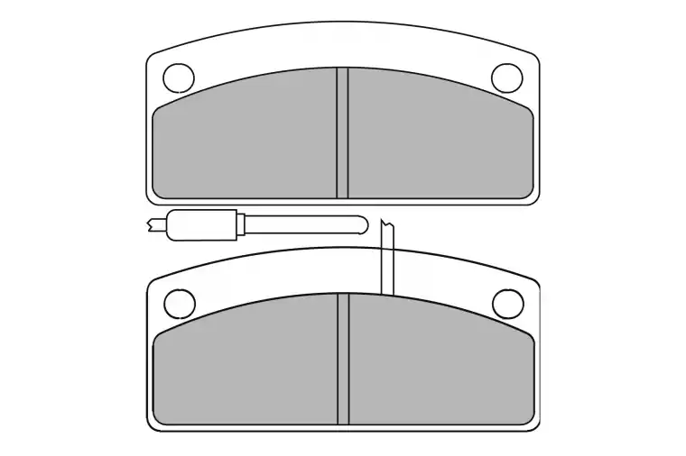Weekendaanbieding FDB2154P BRAKE PADS PLATINUM