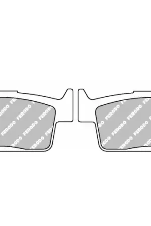 Aanbieding FDB783AG BRAKE PADS ORGANIC