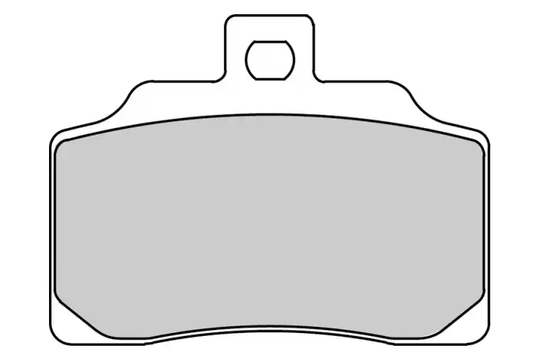 Aanbieding FDB2185P BRAKE PADS ORGANIC