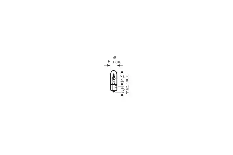 12V 1,2W W2x4,6D STANDARD Goedkoop