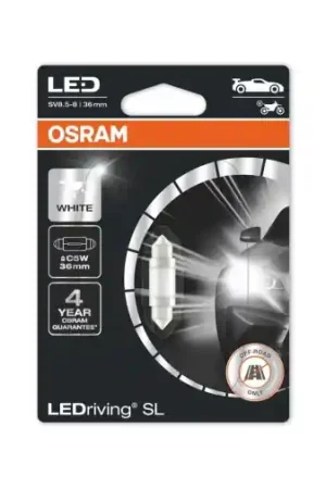 12V 1W SV8,5D\\/C5W LED BULB Beperkt Aanbod
