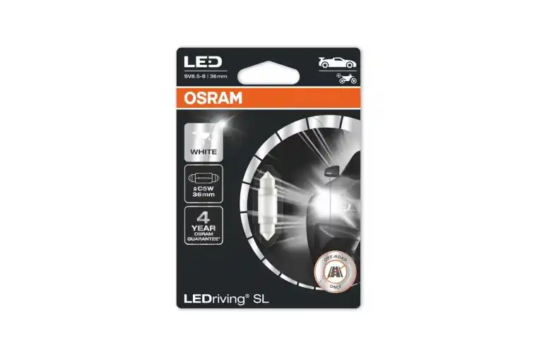12V 1W SV8,5D\\/C5W LED BULB Beperkt Aanbod