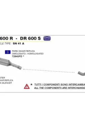 Beperkte Voorraad DB-KILLLER SPARK ARRESTER PER PARIS-DAKAR