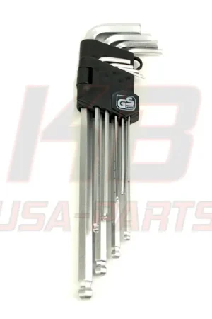 09571 | KB Lange inbussleutel set 1/16 - 3/8 inch Betrouwbaar