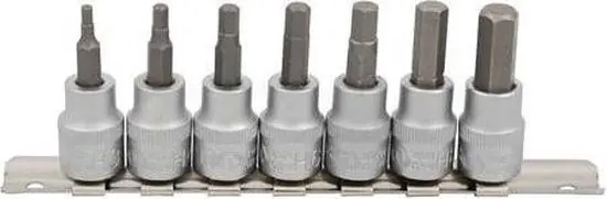 5104 | BGS imbus 3/8 doppenset 1/8 - 3/8 inch Rechtstreeks Van De Fabrikant