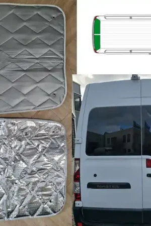 Weekendaanbieding Raamisolatie Renault Master Deuren achterzijde vanaf 2011