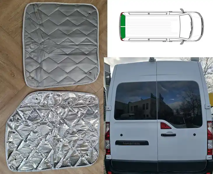 Weekendaanbieding Raamisolatie Renault Master Deuren achterzijde vanaf 2011