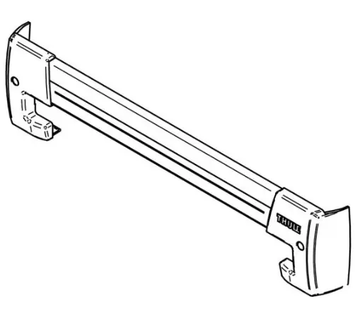 Tijdelijk Beschikbaar Thule Slide-Out Front Protection V19-700 1500603239