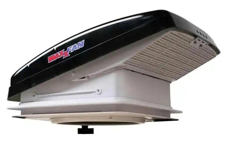 Aanbieding Maxxfan Deluxe Compact dakluik 28x28 cm Smoke