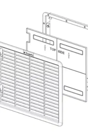 Beperkt Aanbod Dometic Luchtafvoerrooster LS230 Wit/Grijs