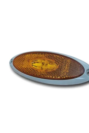 Jokon Zijmarkering LED SMLR2010 Ovaal Opbouw Oranje-Grijs Frame Nu Kopen