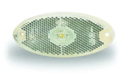 Fabrieksprijs Jokon Breedtelicht LED PLR2012 met Reflector Ovaal Opbouw Wit