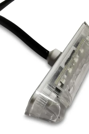 Speciale Aanbieding Jokon Markering LED S24-2 Rechthoekig Opbouw Wit met Rode LEDs