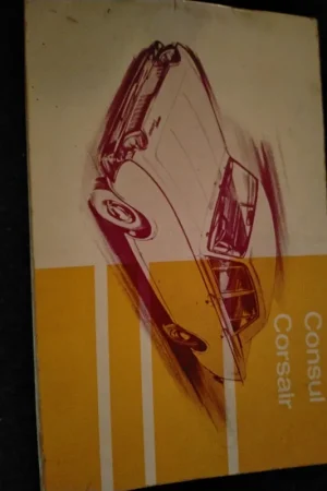 Instructieboekje Ford Corsair – Consul Merkproduct